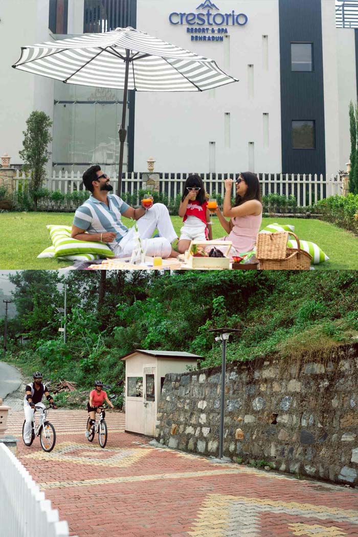 Crestorio resort and spa dehradun